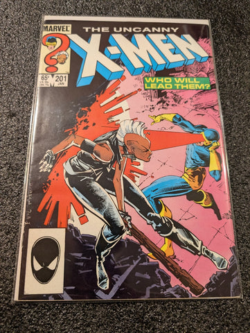 The Uncanny X-Men #201 (Marvel Comics January 1986) 1st App Cable FN-