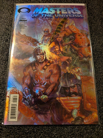 Masters of the Universe #3 Cover B (Image 2003, Holo/Foil) NM
