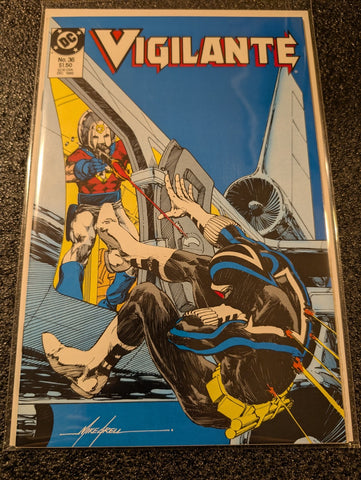 The Vigilante #36 (DC Comics December 1986) 1st Peacemaker Vs Vigilante NM