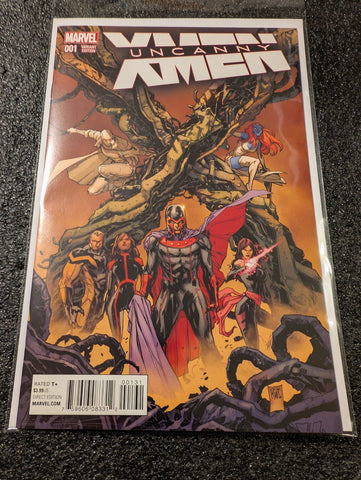 Uncanny X-Men #1 1:25 Ken Lashley Variant Cover (Marvel Comics March 2016) NM