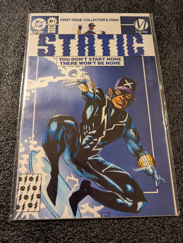 Static #1 (DC Comics June 1993) 1st appearance Static NM-