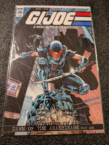 G.i. Joe A Real American Hero IDW Comics #246 Cover B John Royle 2017 NM