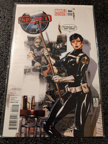 Secret Avengers #4 VariantEdition Mark Brooks Cover (Marvel Comics 2013) 1:50 NM