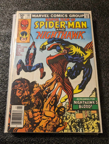 Marvel Team-Up #101 - Spider-Man and Nighthawk