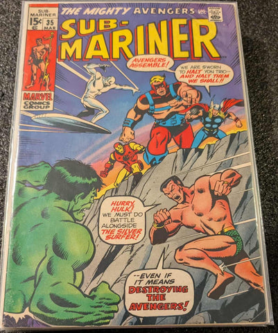 Sub-Mariner #35 - Sal Buscema