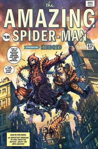 Amazing Spider-Man #74 (Legacy #875) - Exclusive Variant - Alan Quah