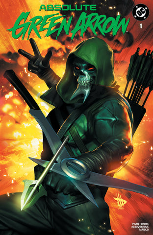 Absolute Green Arrow #1 - CK Shared ALPHA Exclusive (w/SPOT FOIL Option) - Dave Wilkins