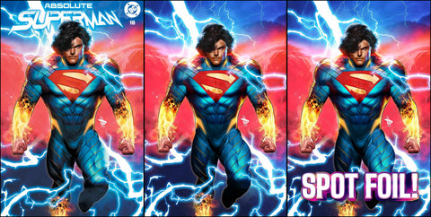 Absolute Superman #18 - CK Shared ALPHA Exclusive (w/SPOT FOIL) - Dave Wilkins