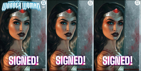 Absolute Wonder Woman #17 - SIGNED CK Shared FOIL Exclusive - Carla Cohen