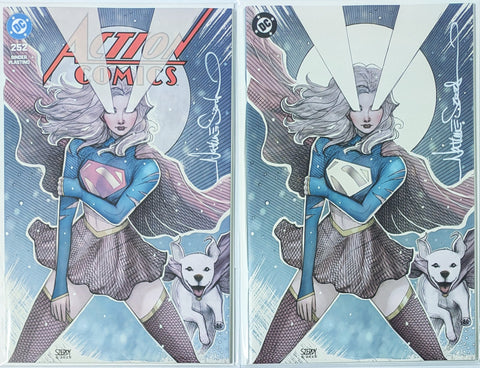 Action Comics #252 Facsimile - SIGNED Glow-in-the-Dark CK Shared Exclusive - Nathan Szerdy