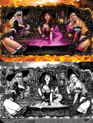 Aftermath #1 - "Three Witchy Women" CK Exclusive - Monte M. Moore