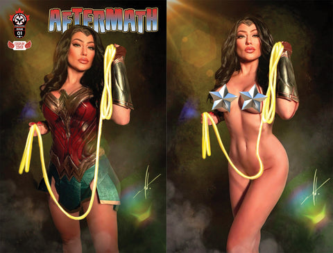 Aftermath #1 - NYCC "Wonder Goddess" CK Exclusive - Faces by Rachie