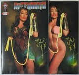 Aftermath #1 - SIGNED NYCC "Wonder Goddess" CK Exclusive - Faces by Rachie