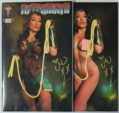 Aftermath #1 - SIGNED NYCC "Wonder Goddess" CK Exclusive - Faces by Rachie