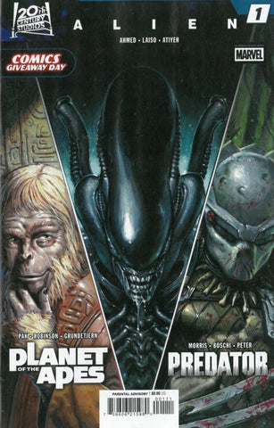 Alien, Predator & Planet of the Apes #1 - CGD 2026 - Davide Paratore