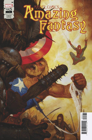 Amazing Fantasy #3 - 1:25 Ratio Variant - DAMAGED COPY - E.M. Gist