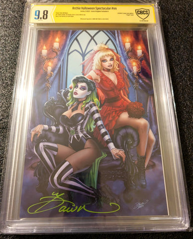 Archie Halloween Spectacular - SIGNED CBCS 9.8 - CK Exclusive - Dawn McTeigue