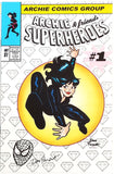 Archie & Friends Superheroes #1 - Collector's Edition - REMARKED - Dan Parent