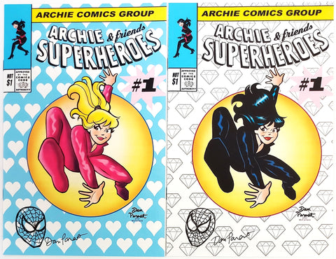 Archie & Friends Superheroes #1 - Collector's Edition - REMARKED - Dan Parent