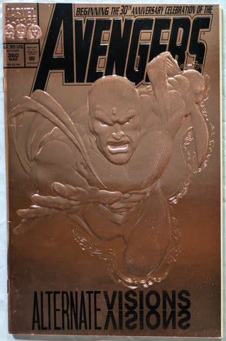 Avengers #360 - Embossed FOIL - Steve Epting, Tom Palmer