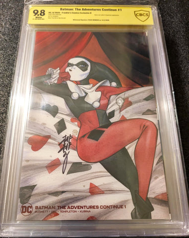 Batman: The Adventures Continue #1 - SIGNED CBCS 9.8 - CK Shared Exclusive - Peach Momoko