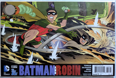 Batman and Robin #37 - Cover B - Darwyn Cooke