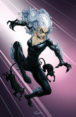 Black Cat #6 - 1:50 Ratio Variant - Clayton Crain