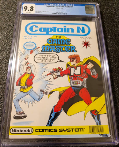 Captain N: The Game Master #4 - CGC 9.8