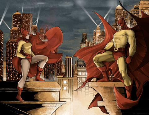 Cat-Man and Kitten One-Shot - Exclusive Variant - Nate Melendez