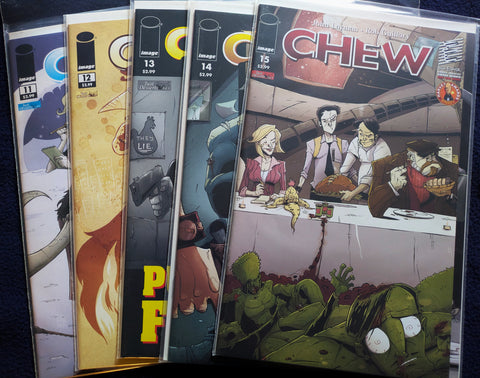 Chew #11-#15 Set - "Just Desserts" Parts 1-5 - Rob Guillory