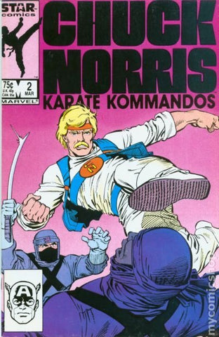 Chuck Norris: Karate Kommandos #2 - DAMAGED - Steve Ditko