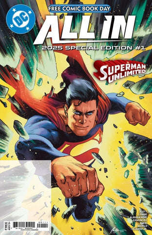 DC All In/Absolute Universe Special #1 - FCBD 2025 - Rafael Albuquerque