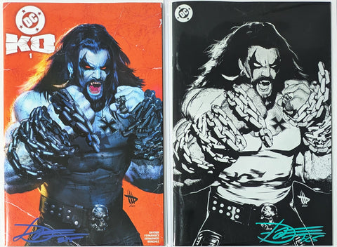 DC K.O. #1 - SIGNED Glow-in-the-Dark CK Shared ALPHA Exclusive - Dave Wilkins