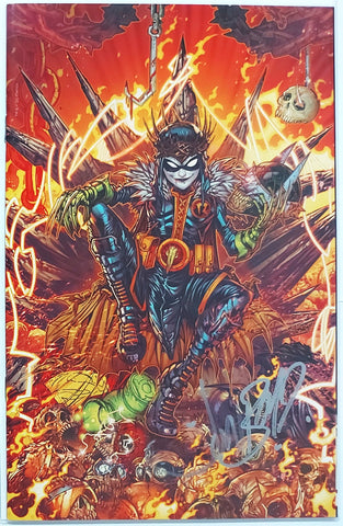 Dark Nights: Death Metal #6 - Exclusive Variant - SIGNED - Jonboy Meyers