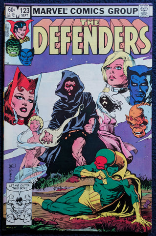 Defenders #123 - Sandy Plunkett, Bill Sienkiewicz