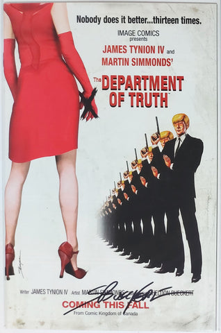 Department of Truth #13 - CK Exclusive - SIGNED - Sheldon Bueckert