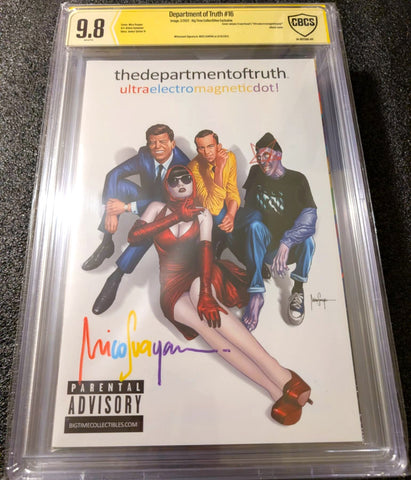 Department of Truth #13 - SIGNED CBCS 9.8 - RECALLED Exclusive Variant - Mico Suayan
