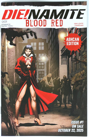 Die!Namite: Blood Red #1 - Ashcan - E.J. Su