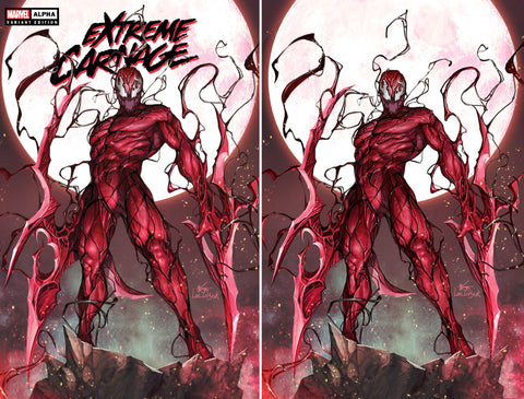 Extreme Carnage: Alpha #1 - CK Exclusive - DAMAGED COPY - InHyuk Lee