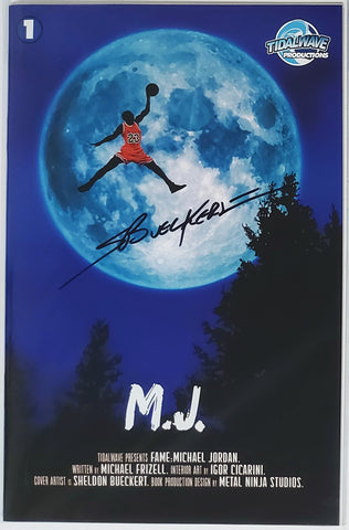 Fame: Michael Jordan - CK Shared Exclusive - E.T. Homage - SIGNED - Sheldon Bueckert