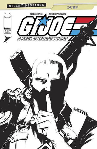 G.I. Joe: A Real American Hero #21 - Silent Missions Edition  - 1:10 Ratio Variant - Andy Kubert