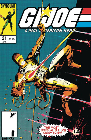 G.I. Joe: A Real American Hero #21 - Silent Missions Edition  - FOIL 1:25 Ratio Variant - Klaus Janson, Ed Hannigan