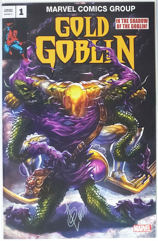 Gold Goblin #1 - Exclusive Variant - SIGNED - Alan Quah