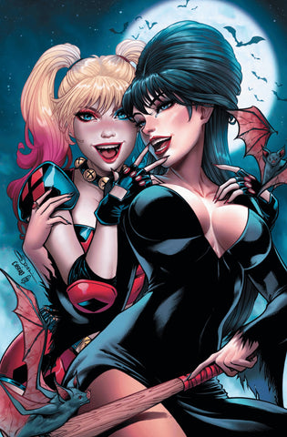 Harley Quinn X Elvira #1 - NYCC Exclusive - Sorah Suhng