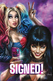 Harley Quinn X Elvira #1 - NYCC CK Shared Exclusive - Lucio Parrillo, Faces by Rachie