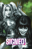 Harley Quinn X Elvira #1 - NYCC CK Shared Exclusive - Lucio Parrillo, Faces by Rachie
