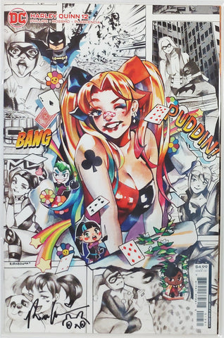 Harley Quinn #12 - 1:25 Ratio Variant - SIGNED - Rian Gonzales