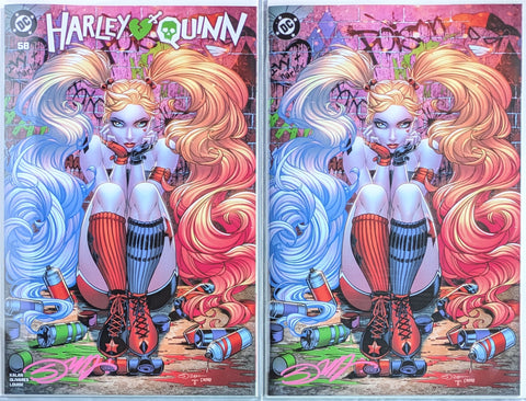 Harley Quinn #58 - SIGNED CK Shared ALPHA Exclusive - Sorah Suhng