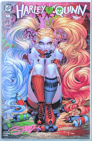 Harley Quinn #58 - SIGNED CK Shared ALPHA Exclusive - Sorah Suhng