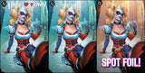 Harley Quinn #59 - SPOT FOIL CK Shared MegaCon Exclusive - Sorah Suhng